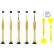 JF-8140 10 in 1 Metal + Plastic iPhone Dedicated Disassemble Repair Tool Kit - Tool Kits by JIAFA | Online Shopping South Africa | PMC TechLife | Buy Now Pay Later Mobicred