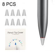 8 PCS Non-slip Mute Wear-resistant Nib Cover for M-pencil Lite (Grey)