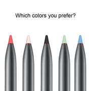 8 PCS Non-slip Mute Wear-resistant Nib Cover for M-pencil Lite (Grey)
