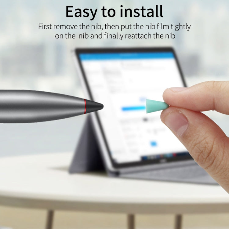 8 PCS Non-slip Mute Wear-resistant Nib Cover for M-pencil Lite (Grey)