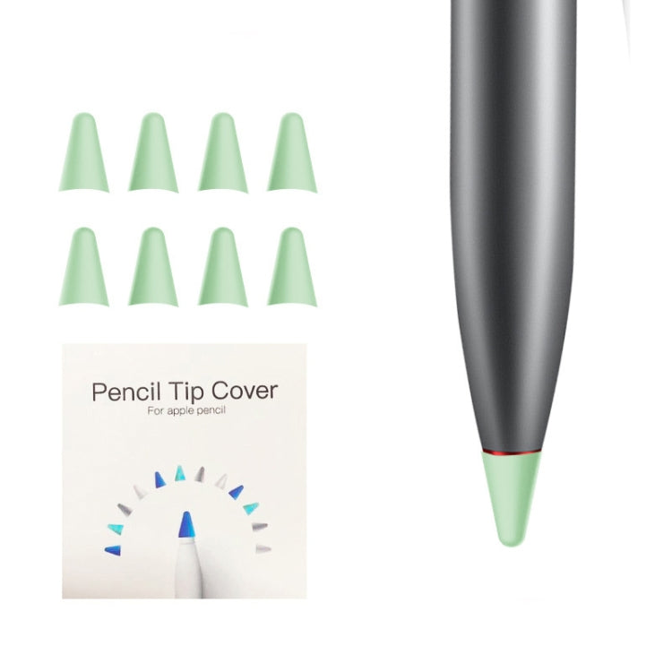 8 PCS Non-slip Mute Wear-resistant Nib Cover for M-pencil Lite (Mint Green)
