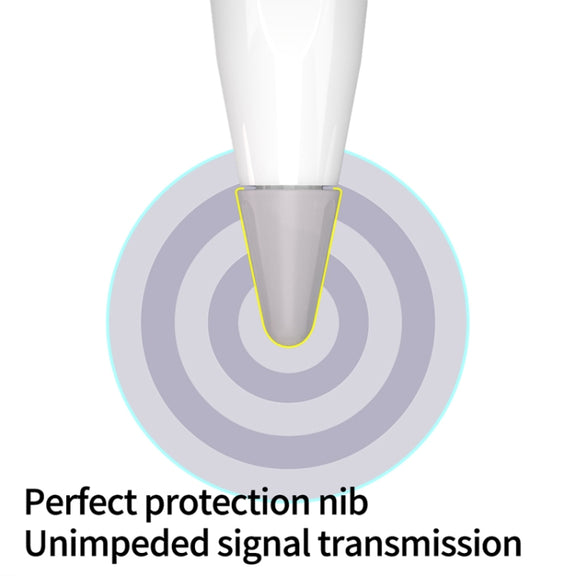 8 PCS Non-slip Mute Wear-resistant Nib Cover for M-pencil Lite (Yellow)