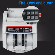 2108UV/IR 220V Multi-Currency Money Counter, Specification: US Plug