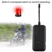 Car Motorcycle GPS Smart Realtime Tracking Device With LED Indicator Light,Built-in GSM Antenna and GPS Antenna(Black)