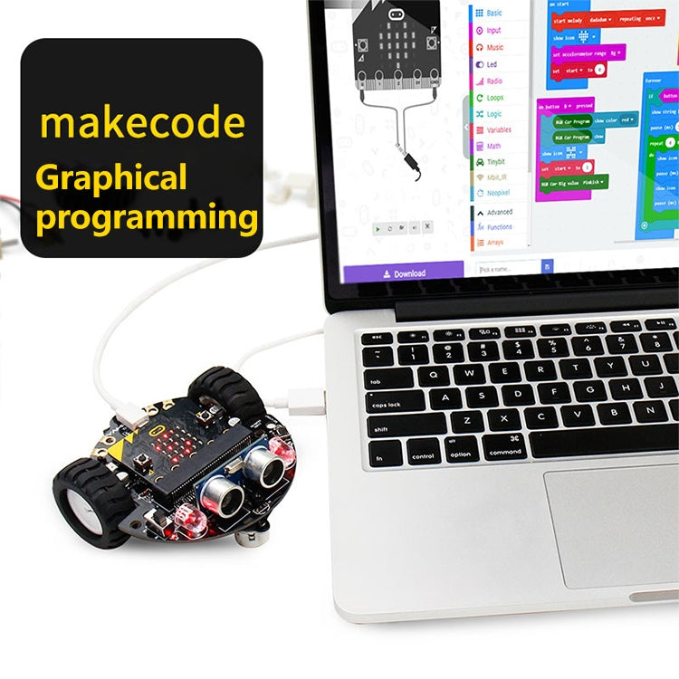 Yahboom Tinybit Smart Robot Car Compatible with Micro:bit V2/1.5 board, without Micro:bit V2/V1.5 Board