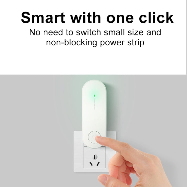 Mini Household Wireless Ultrasonic Deodorizer Vacuum Cleaner Dust Mite Controller, US Plug(Green)