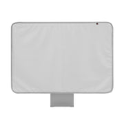 For 24 inch Apple iMac Portable Dustproof Cover Desktop Apple Computer LCD Monitor Cover with Storage Bag(Grey)
