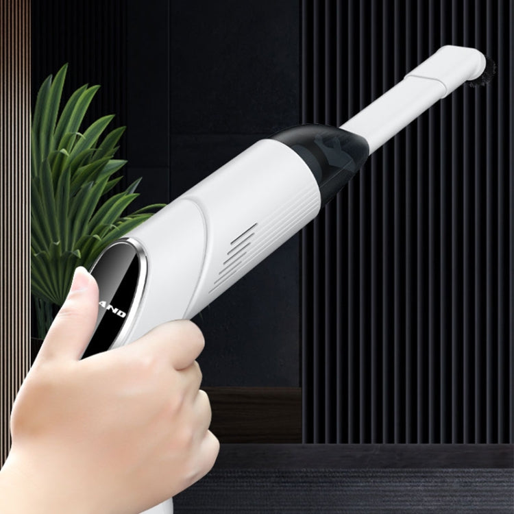Portable Hand-held Folding Vacuum Cleaner (White)