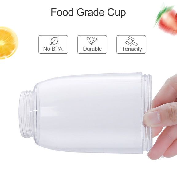 Vitamer USB Mini Portable Juicer Juice Blender Lemon Fruit Squeezers Reamers Bottle (Blue)