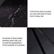 Original Xiaomi Youpin WD1 Empty Valley Automatic Umbrella, Size: 23 inch(Black)