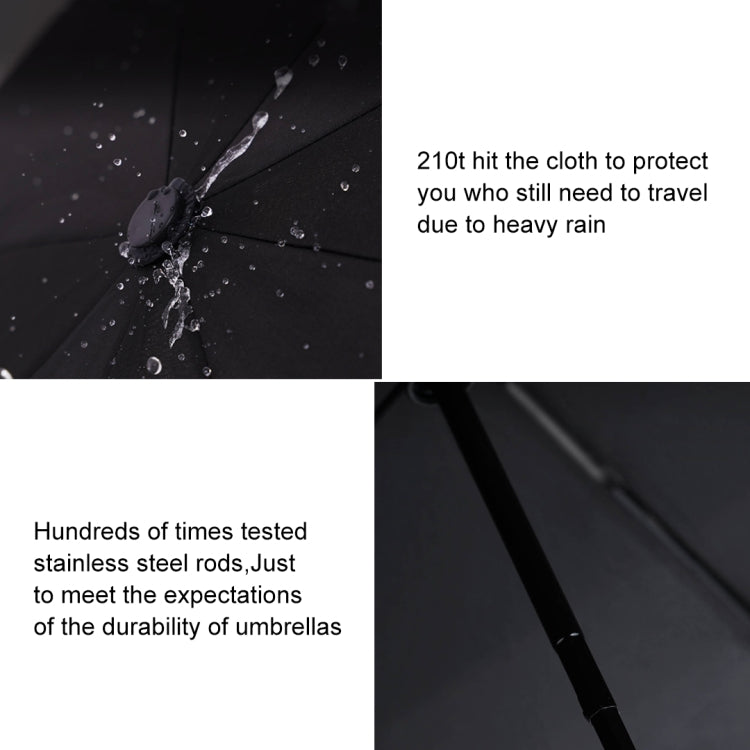 Original Xiaomi Youpin WD1 Empty Valley Automatic Umbrella, Size: 23 inch(Black)