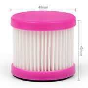 Filter Element Dust Accessories Filter Element for Puppy D-602A / D-607 / D-616 / D-609(Pink)