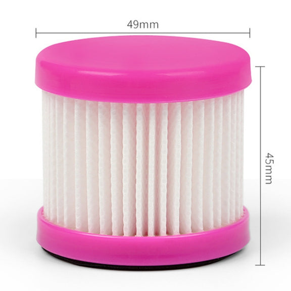 Filter Element Dust Accessories Filter Element for Puppy D-602A / D-607 / D-616 / D-609(Pink)