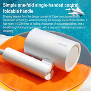 Original Xiaomi Youpin ShowSee Negative Ion Folding Electric Hair Dryer, US Plug(White)