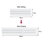 Bedroom Wall-Mounted Baby Universal Anti-Straight Blowing Air Conditioning Windshield Wind Deflector Shroud, Y Rounded Corner Version