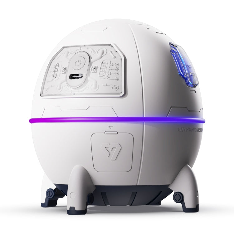 Lunar Type-C Desktop Humidifier Ambient Lamp (Grey)