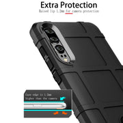 Full Coverage Shockproof TPU Case for Huawei P20 Pro(Black)