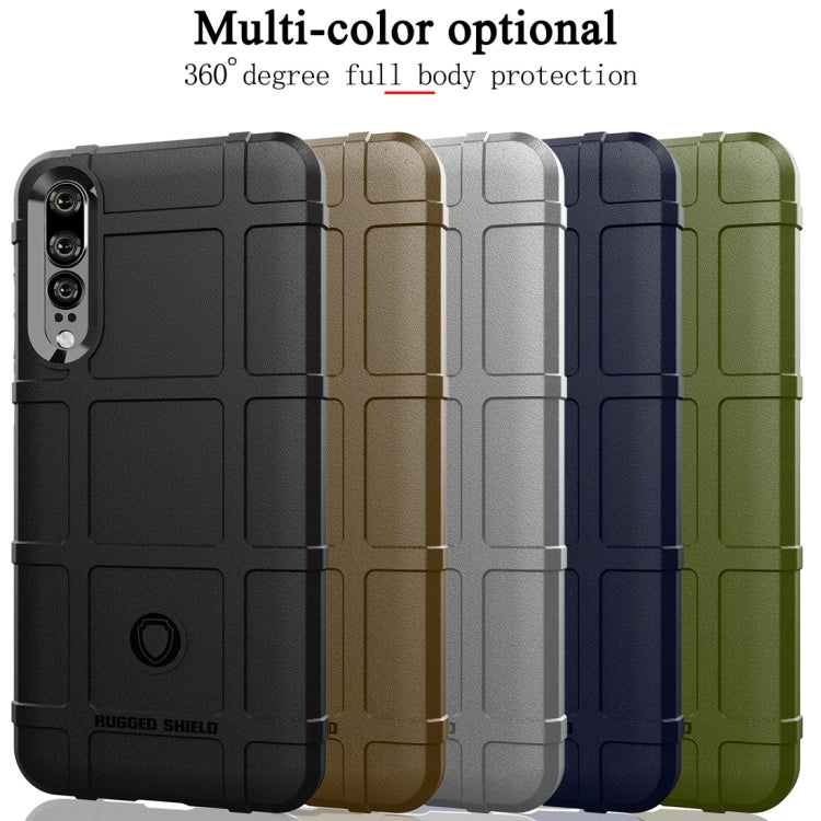 Full Coverage Shockproof TPU Case for Huawei P20 Pro(Black)