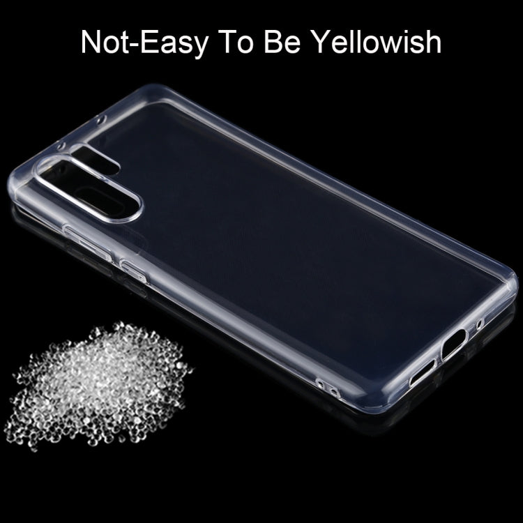 0.75mm Ultrathin Transparent TPU Soft Protective Case for Huawei P30 Pro