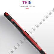 Armor Shockproof TPU + PC Protective Case for Huawei P30, with 360 Degree Rotation Holder (Black)