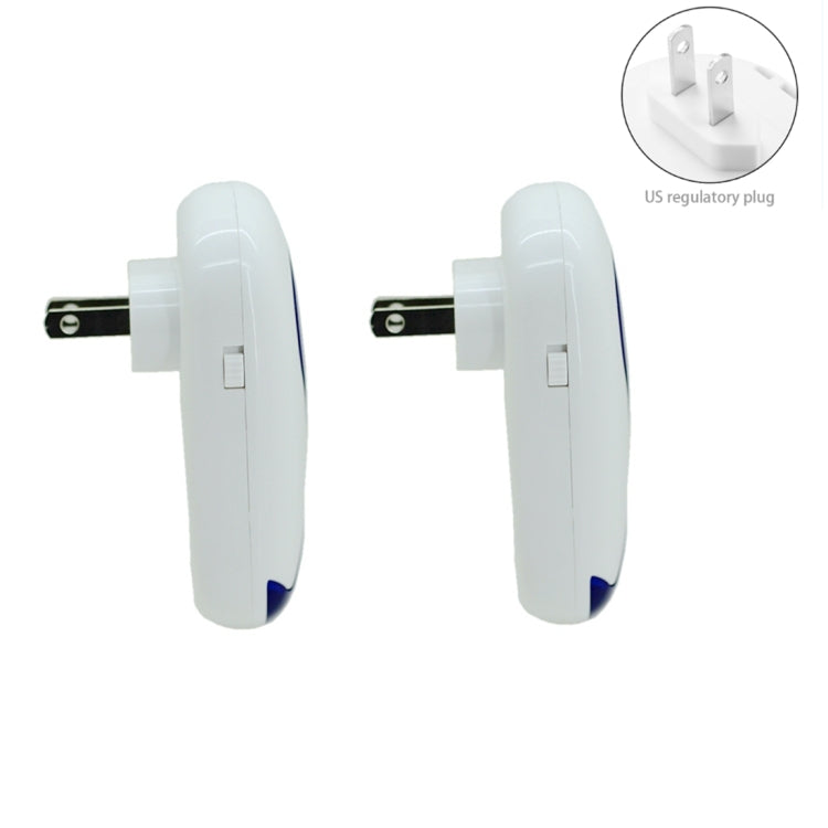 3W Electronic Ultrasonic Anti Mosquito Rat Insect Pest Repeller with Light, US Plug, AC 90-240V