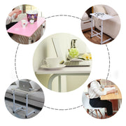 Wood Texture Portable Household Removable Laptop Desk Table Bedside Desk