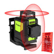 902CR 2��360 Degrees Laser Level Covering Walls and Floors 8 Line Red Beam IP54 Water / Dust proof(Red) - Laser Rangefinder by PMC TechLife | Online Shopping South Africa | PMC TechLife | Buy Now Pay Later Mobicred