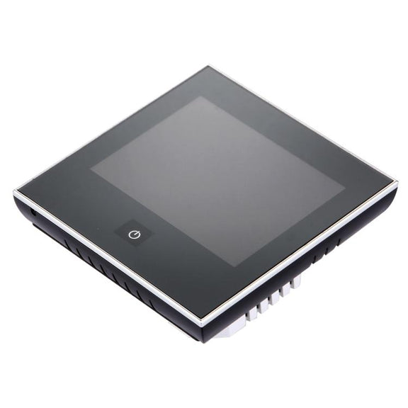 BHT-2001 3A Load Water Heating Type LCD Digital Heating Room Thermostat, Display Clock / Temperature / Time / Week / Heat etc.(Black)