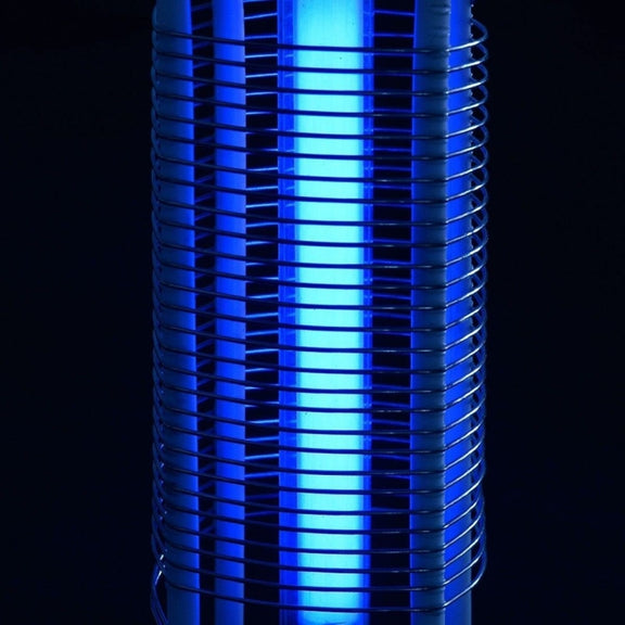 3W Microwave Insect Killer Electric Mosquito Fly Bug Insect Control with Trap Lamp, AC 110V, US Plug(Black)