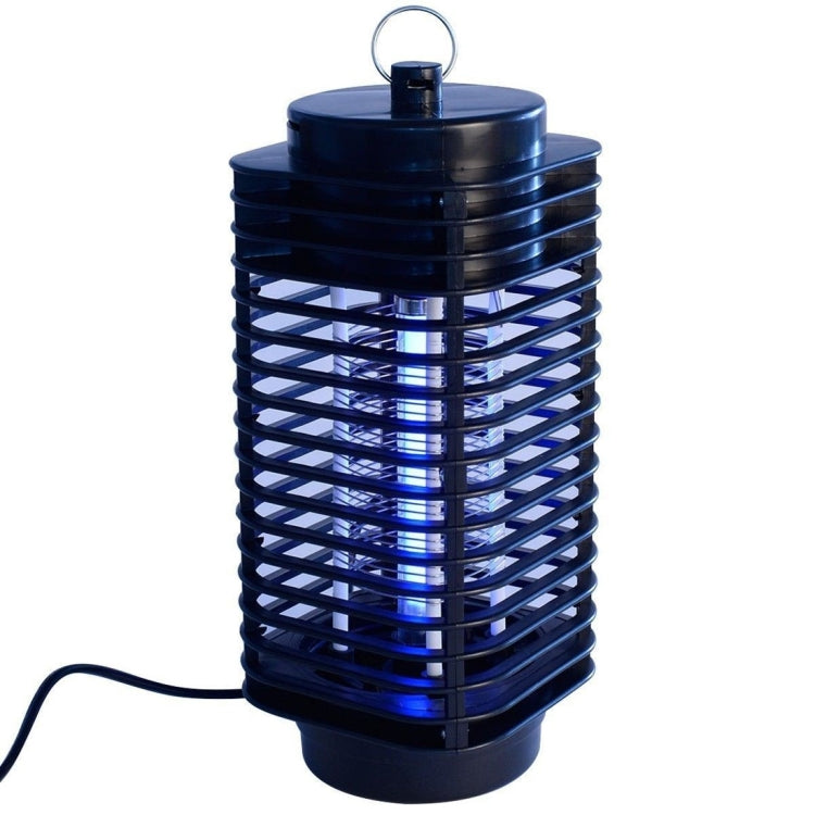 3W Microwave Insect Killer Electric Mosquito Fly Bug Insect Control with Trap Lamp, AC  220V, EU Plug(Black)