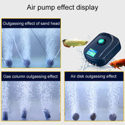 SOBO SB-988 12W 4 Outlets Adjustable Flow Silent Aquarium Air Pump Fish Tank Oxygen Air Pump