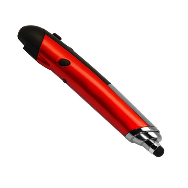 PR-08 2.4G Innovative Pen-style Handheld Wireless Smart Mouse, Support Windows 8 / 7 / Vista / XP /  2000 / Android / Linux / Mac OS. , Effective Distance: 10m(Red)