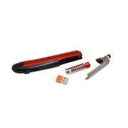 PR-08 2.4G Innovative Pen-style Handheld Wireless Smart Mouse, Support Windows 8 / 7 / Vista / XP /  2000 / Android / Linux / Mac OS. , Effective Distance: 10m(Red)