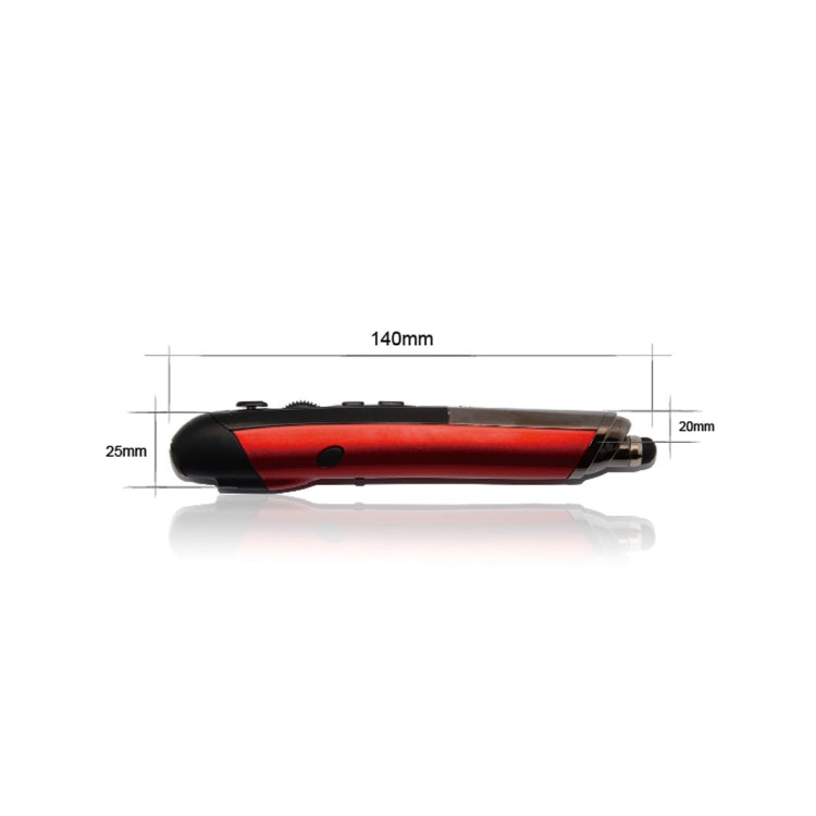 PR-08 2.4G Innovative Pen-style Handheld Wireless Smart Mouse, Support Windows 8 / 7 / Vista / XP /  2000 / Android / Linux / Mac OS. , Effective Distance: 10m(Red)