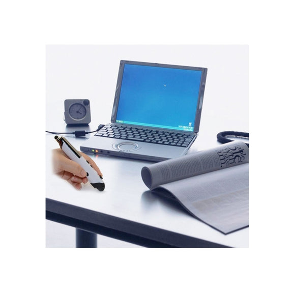 PR-08 2.4G Innovative Pen-style Handheld Wireless Smart Mouse, Support Windows 8 / 7 / Vista / XP /  2000 / Android / Linux / Mac OS. , Effective Distance: 10m(White)