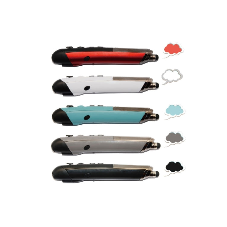 PR-08 2.4G Innovative Pen-style Handheld Wireless Smart Mouse, Support Windows 8 / 7 / Vista / XP /  2000 / Android / Linux / Mac OS. , Effective Distance: 10m(White)