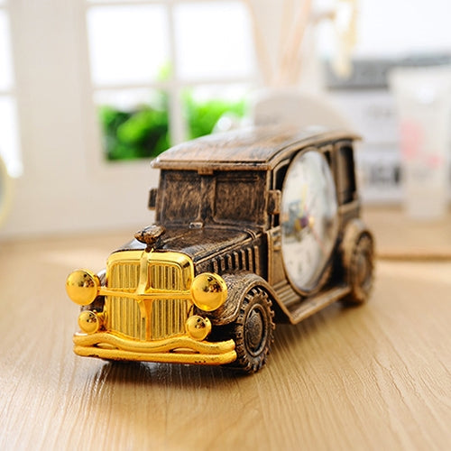 Multi-functional Originality Vintage Car Model Pointer Alarm Clock