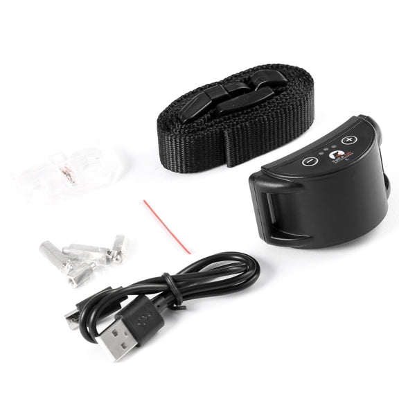 PD258 Automatic Anti Barking Collar Pet Training Control System for Dogs, S Size(Black)