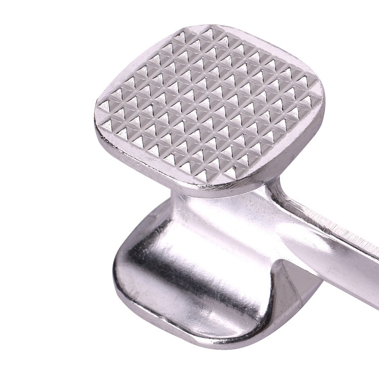 Aluminum Alloy Loose Tenderizers Meat Hammer Steak Pork Kitchen Tools, Large Size: 6.5 x 25.0cm