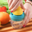 Multi-function Manual Mini Lemon Juicer with a Graduation Cup Juicer - Stirrer & Squeezer by PMC TechLife | Online Shopping South Africa | PMC TechLife | Buy Now Pay Later Mobicred