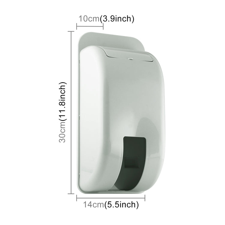Wall Hanging Extraction Garbage Bag Storage Box, Size: 30.0 x 14.0 x 10.0cm, Random Color Delivery