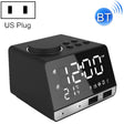 K11 Bluetooth Alarm Clock Speaker Creative Digital Music Clock Display Radio with Dual USB Interface, Support U Disk / TF Card / FM / AUX, US Plug(Black) - Alarm Clocks by PMc TechLife | Online Shopping South Africa | PMc TechLife | Buy Now Pay Later Mobicred