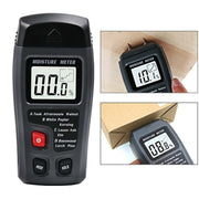 Rechargeable Wood Moisture Tester Moisture Measurement for Wood Flooring and Carton without Battery