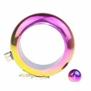 Fashion Creative 100ML Thickened Stainless Steel Bracelet Jug  3.5 Oz,Random Color Delivery