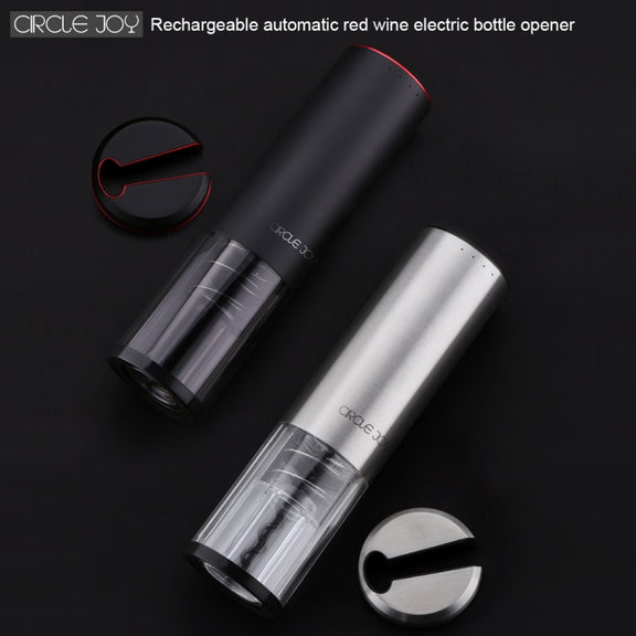 Original Xiaomi Youpin CIRCLE JOY Automatic Rechargeable Electric Wine Bottle Opener(Black)