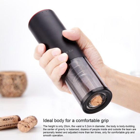 Original Xiaomi Youpin CIRCLE JOY Automatic Rechargeable Electric Wine Bottle Opener(Black)