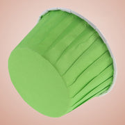 50pcs / Pack Round Lamination Cake Cup Muffin Cases Chocolate Cupcake Liner Baking Cup, Size: 5 x 3.8  x 3cm (Green)