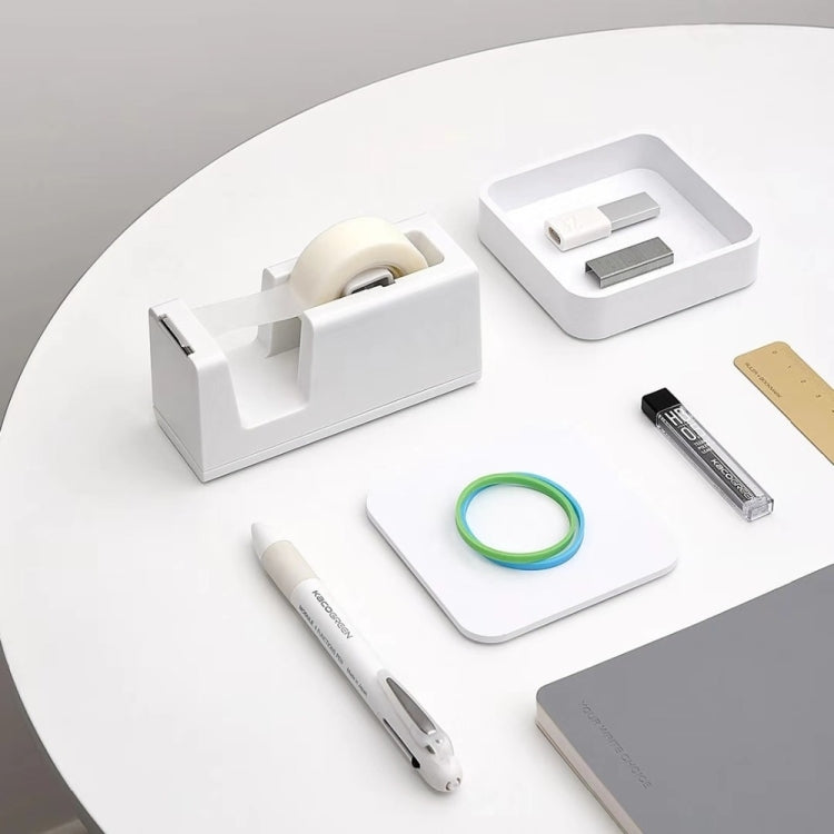 Original Xiaomi Youpin Kaco LEMO Tape Dispenser with 2 Rolls Tapes & Staples(White)