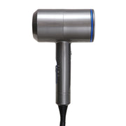High-power 2000W Anionic Cold Hot Air Constant Temperature Hair Dryer, UK Plug(Grey+Blue)