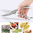 10 inch Kitchen Poultry Fish Chicken Bone Stainless Steel Cutter Cook Gadget Shear, Gift Box Package - Scissors by PMC TechLife | Online Shopping South Africa | PMC TechLife | Buy Now Pay Later Mobicred